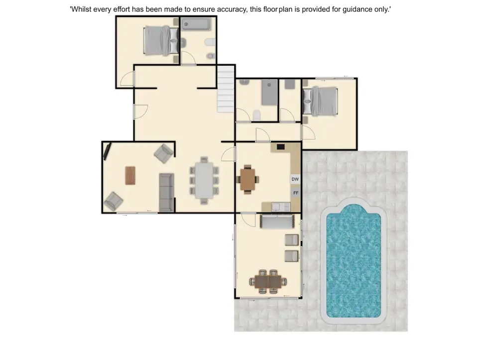 Villa Vivienda Rosa