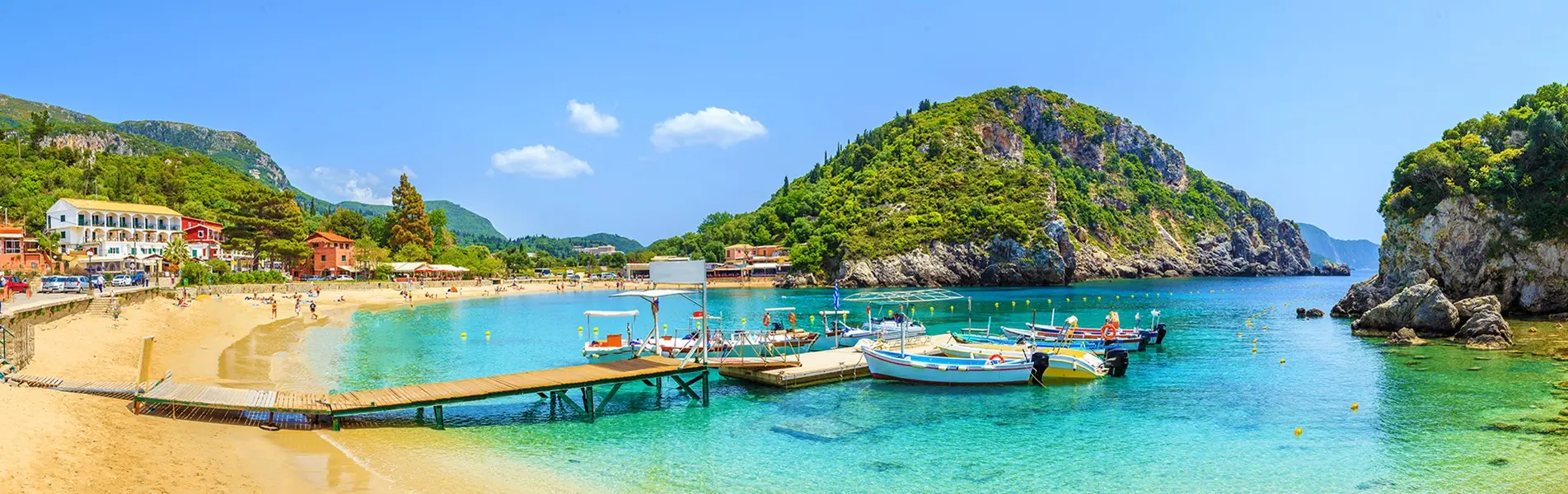 Paleokastritsa holiday destination